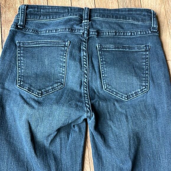 Pistola Black Vintage Moto Zipper Skinny Denim Jeans size 27 - Picture 12 of 12